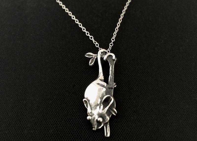 possum necklace