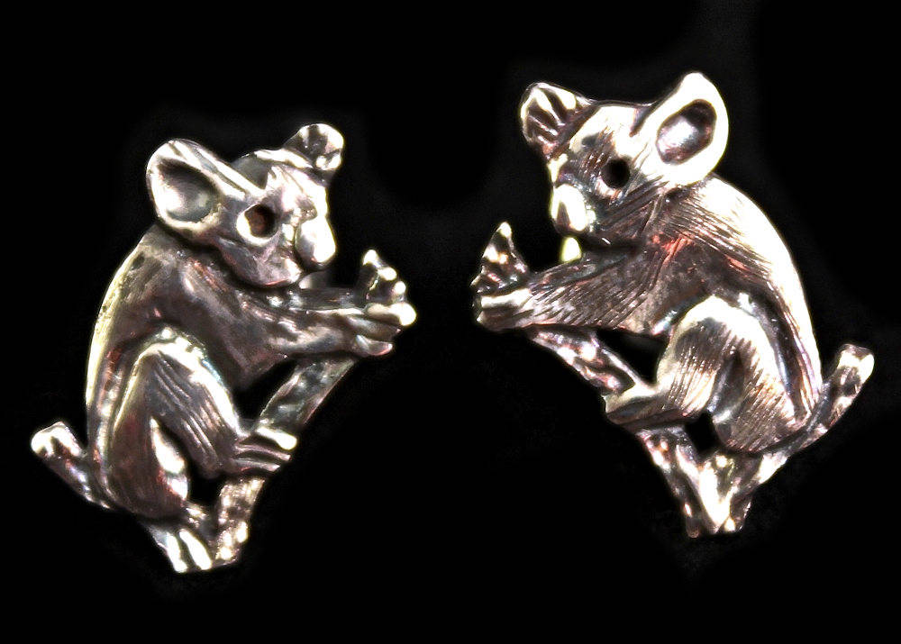 KOALA STUD EARRINGS