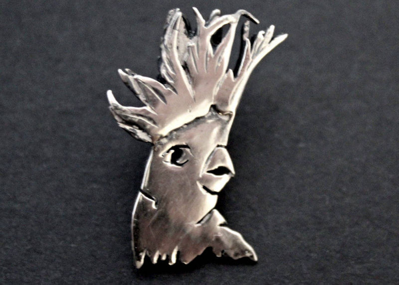 COCKATOO BROOCH