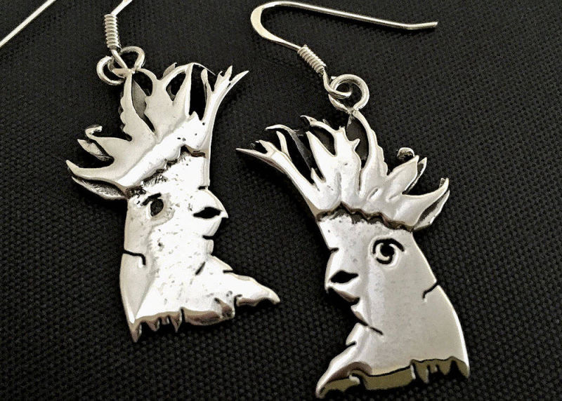 COCKATOO EARRINGS