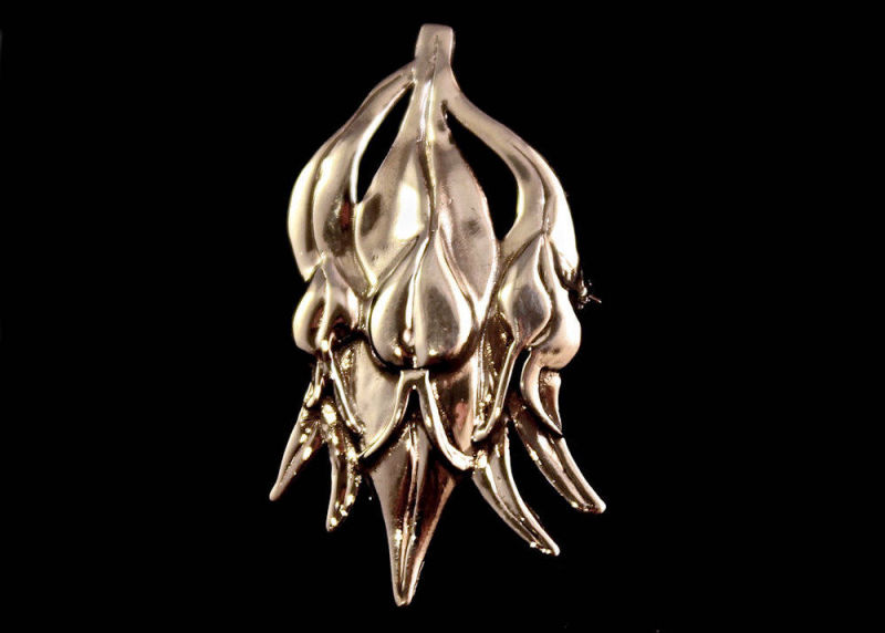 STURT PEA BROOCH